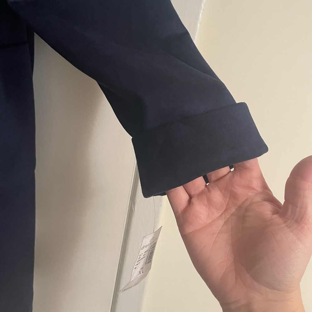 Navy Winter Coat - Picture 2 of 7